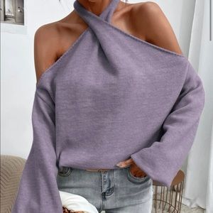 Halter top sweater